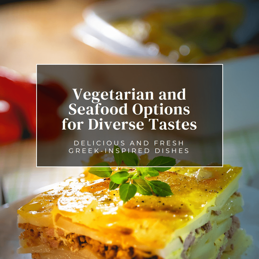 Vegetarian and Seafood Options for catering
